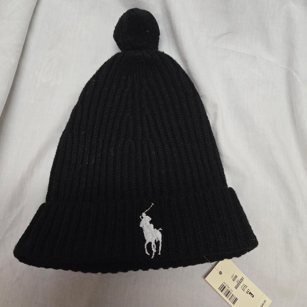 Polo-ralph-lauren Men's Black Hat